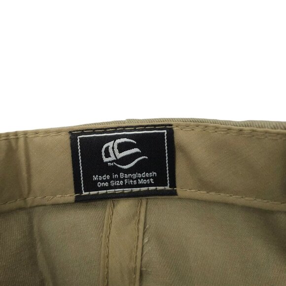 FSR Transport Beige Khaki Adjustable Strapback Cap Trucker Baseball Hat Cotton - Picture 8 of 13